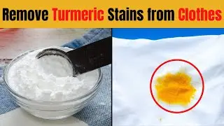 Remove Turmeric Stains - kapdo se haldi ke daag kaise hataye