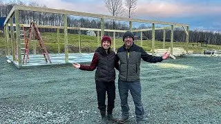 READY, Set, GO! Building Our 32x48 Post and Beam Barn