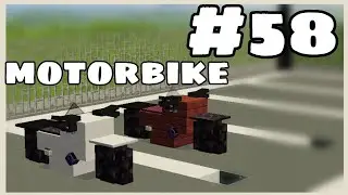 Minecraft Tutorial Как построить мотоцикл Bonus #58 ВОЗВРАЩЕНИЕ !!