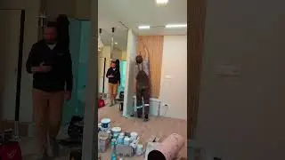 DIY. Монтаж Реек на стену и зонирование комнаты.