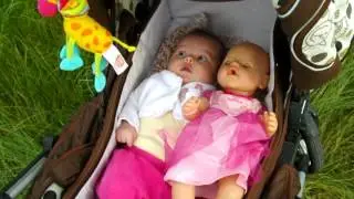 Baby born video. Playing with dolls