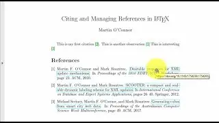 How to hyperlink references in LaTeX