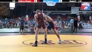 Fargo 2012 132 Round 1: Collbran Meeker (Oregon) vs. Nick Reenan (Texas)