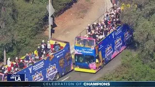 Dodgers World Series championship parade