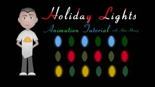 Holiday Christmas Lights Animation Tutorial CSS JavaScript