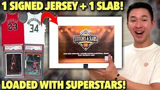 NEW HIGH-END MYSTERY BOX WITH 1 SIGNED JERSEY & 1 SLAB! LOADED WITH SUPERSTARS! 🔥🤯 (FULL CASE)