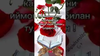 АЙЁМ МУБОРАК ДИНДОШЛАРИМ