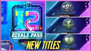 9 New Titles Coming In 0.17.0 Update || Official Release Date For 0.17. Update PUBG Mobile