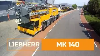 LIEBHERR MK 140 - строительный кран с высокой мобильностью без сложной логистики