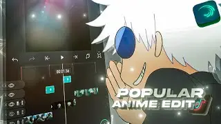 Popular AMV Edit In Tiktok (Portrait Style) - Alight Motion Tutorial