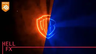 Volumetric Logo Reveal Animation in 5 minutes | Blender EEVEE