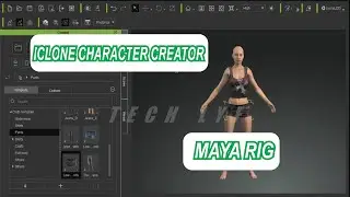 Reallusion character creator to maya with full rigsystem