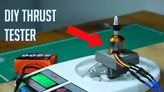 DIY Thrust Tester - Measure thrust of BLDC motors
