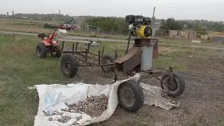 Самодельная Дробилка для Веток ! Homemade Branch Shredder !