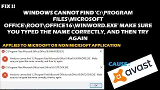 Fix!!! Unable to open the Application   windows cannot find make sure you typed the name correctly,