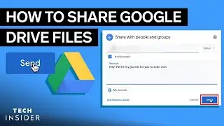 How To Share Google Drive Files