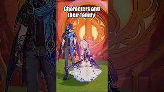 Characters and their family members | Genshin Impact