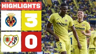 VILLARREAL CF 3 - 0 RAYO VALLECANO | RESUMEN LALIGA EA SPORTS