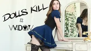 🥀⚰️☠️Dolls Kill WIDOW Goth Fashion Haul 🖤🦇✟