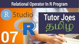 Relational Operator In R Program