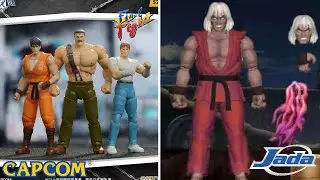 NEW Jada Toys Street Fighter! + 52Toys Final Fight Figures!