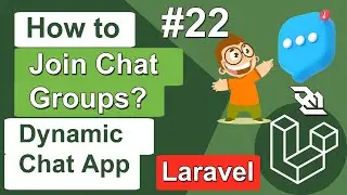 How to Join the Chat Groups by Sharable Link in Chat App in Laravel - Chat Application Laravel #22