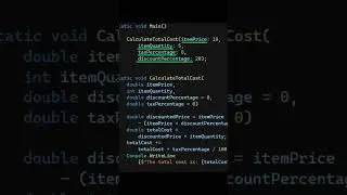 Named Arguments in C#