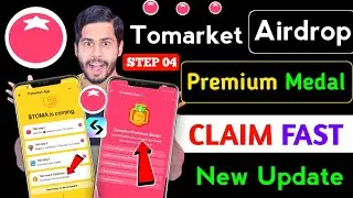 Tomarket Airdrop Premium Medal 🔥 tomarket new update, tomarket premium, tomarket combo today, toma