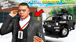 GTA 5 : I Made Franklin The Most Special Security Guard.. (GTA 5 Mods)