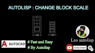change block scale all in drawing