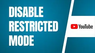 How To Disable Restricted Mode On Youtube 2024