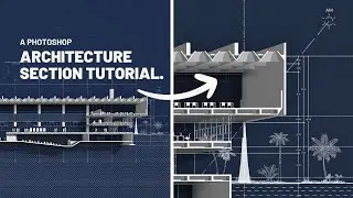 I created this perspective section in Photoshop! A complete tutorial