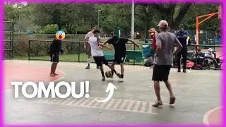 O ELIAS TOMOU UMA CANETA! *todos da quadra gritaram* 😱🤣 - RACHÃO - 2 PARTE