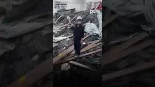 Roof Of A Middle School Gymnasium Collapses in China, Kills 11