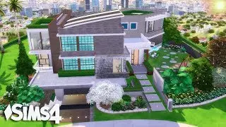 The Sims 4 - Modern Hollywood Mansion (House Build)