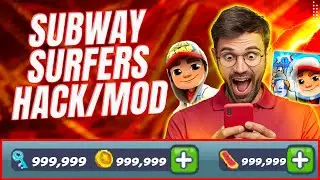 Subway Surfers Hack. I Got 1 MILLION Coins, Keys & Boosters using Subway Surfers MOD APK (2024)