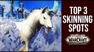 Top 3 Best Skinning Spots (so far!) in Shadowlands