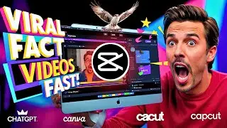 Create Viral Fact Videos Fast with ChatGPT, Canva, and CapCut