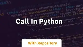 call in python