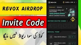 revox airdrop binance invite code | revox airdrop binance | web3 airdrop