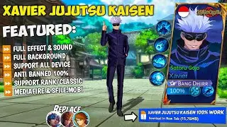 NEW Script Xavier Jujutsu Kaisen No Password | Full Effect & Sounds | Update New Patch MLBB