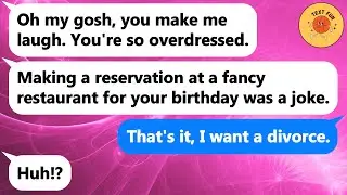 【Apple】My awful husband pretended to reserve a nice restaurant for my B-day!? But there's more...