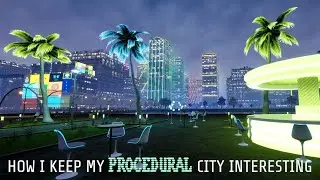 Procedural environments don't have to be boring