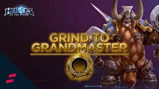 Heroes of the Storm 🔸 Grind to Grandmaster 🔸- Muradin Gameplay