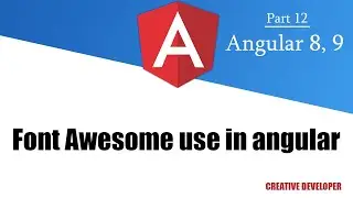 Font awesome in angular || Angular Font Awesome || Font Awesome || Angular || Angular Tutorial