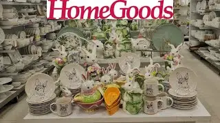 HOMEGOODS SHOPPING SPRING EASTER DECORATIONS 2024