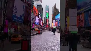 new  york city time square #timessquare #nycchristmas #nyc #travel #reels