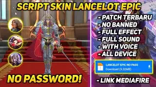 SCRIPT SKIN LANCELOT EPIC FLORAL KNIGHT FULL EFFECT NO PASSWORD - SCRIPT SKIN MLBB