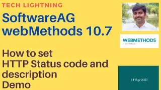 webMethods 10.7 | How to set HTTP response code and description | setResponseCode | SoftwareAG Demo