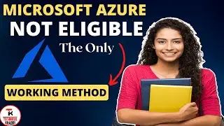 microsoft azure not eligible fix | create azure account | azure not eligible problem | azure rdp